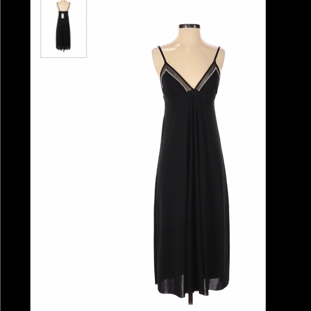 Black Floor Length Dress